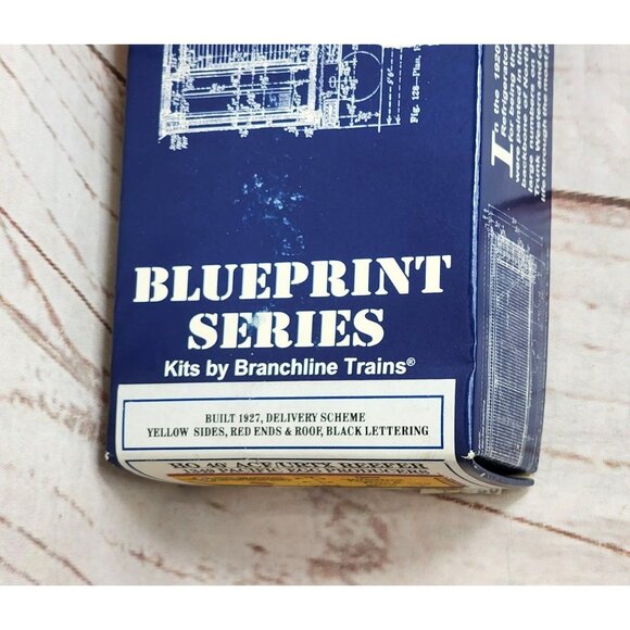 Vintage Model Train Collectible: Branchline Trains Blueprints Series Kits - Picture 13 of 15